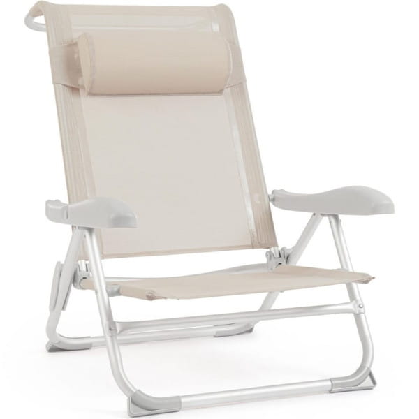 Strandliege Cayo eisgrau von mutoni lifestyle