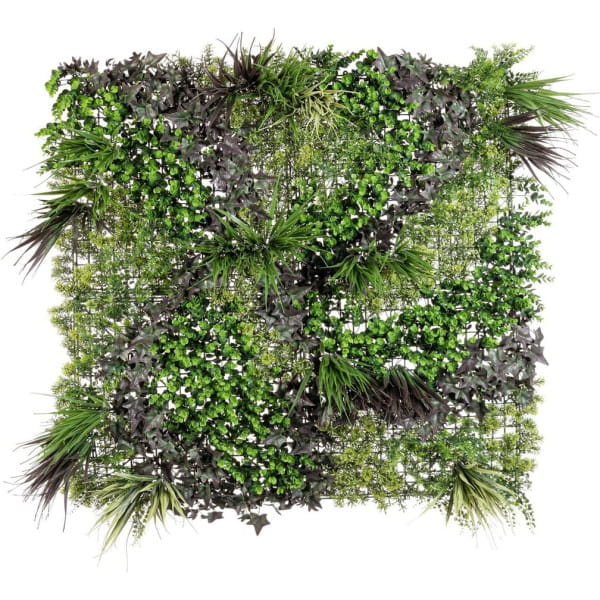Synthetische Wand Mix grün 100x100 von mutoni lifestyle