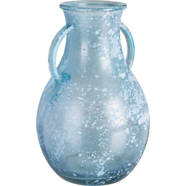 Vase Arleen Amphore meerblau Höhe 32 von mutoni lifestyle