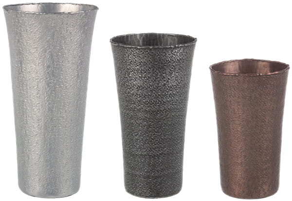 Vase Graceful rund (3er-Set) von mutoni lifestyle