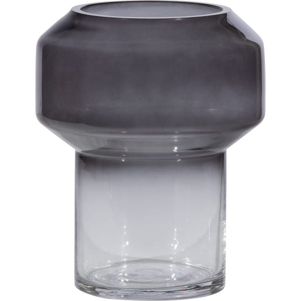 Vase Jaxx Glas schwarz D15 von mutoni living