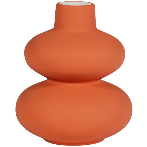 Vase Sensual Keramik burned orange 19 von mutoni living