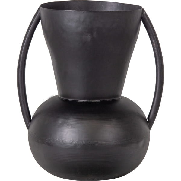 Vase Siep Metall schwarz von mutoni living