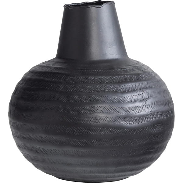 Vase Yuri schwarz 24 von mutoni living