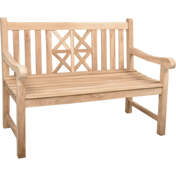 Gartenbank Pantar Teak natur 120 von mutoni pleasure