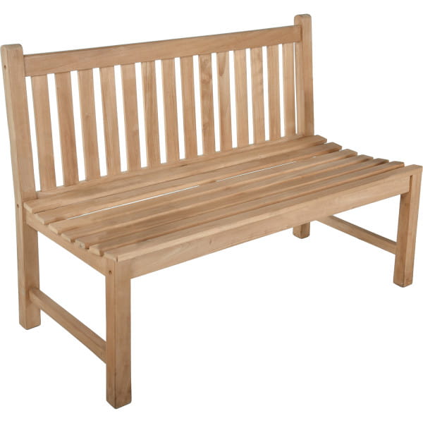 Gartenbank Solo Teak natur 120 von mutoni pleasure