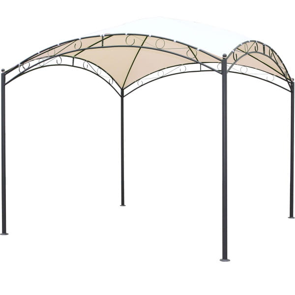 Gartenpavillon Hudson beige 295x295 von mutoni pleasure