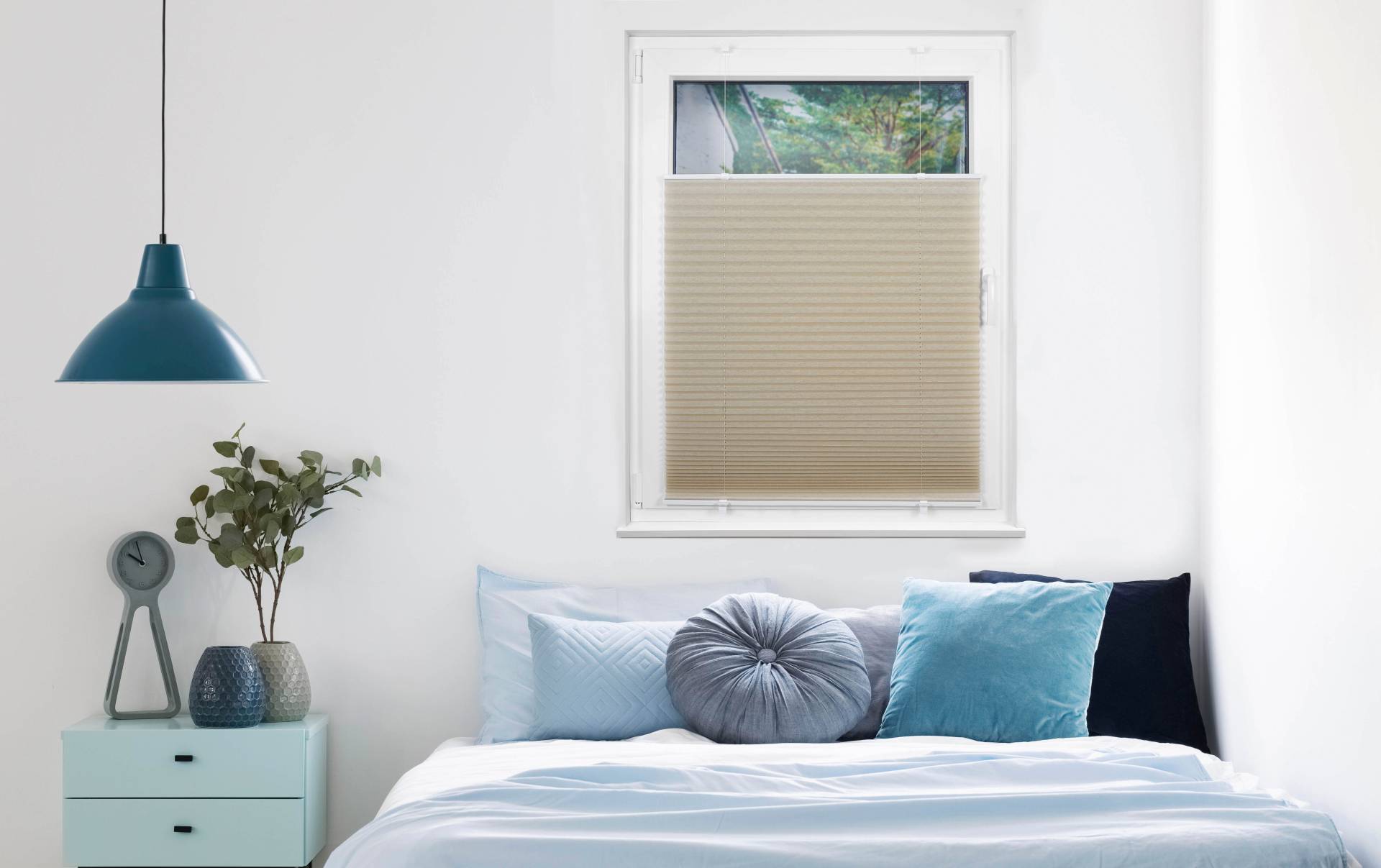 mydeco Plissee »Promo«, Lichtschutz, ohne Bohren, verspannt mydeco Plissee »Promo«, Lichtschutz, ohne Bohren, verspannt von mydeco