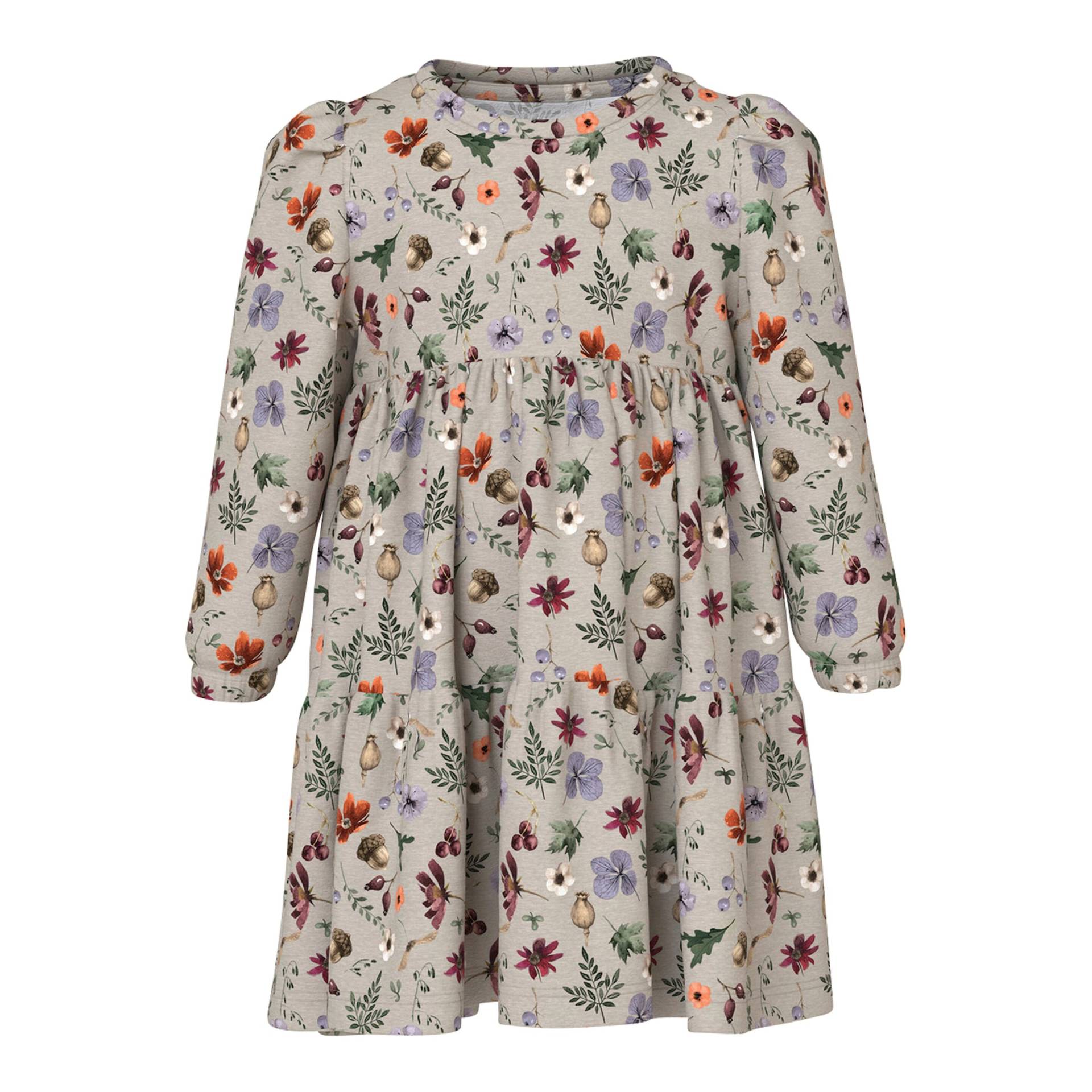 Kleid langarm Blumen von name it