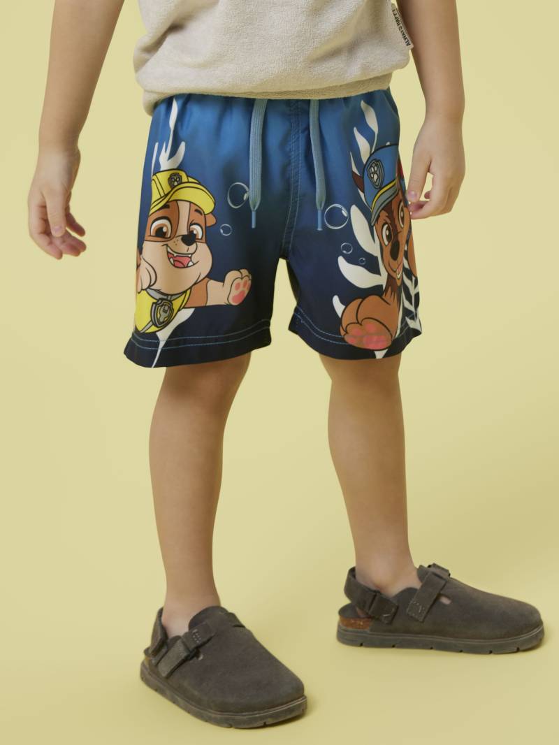 Name It Badeshorts »NMMMABBE PAW LONG SWIMSHORTS CPLG« von name it