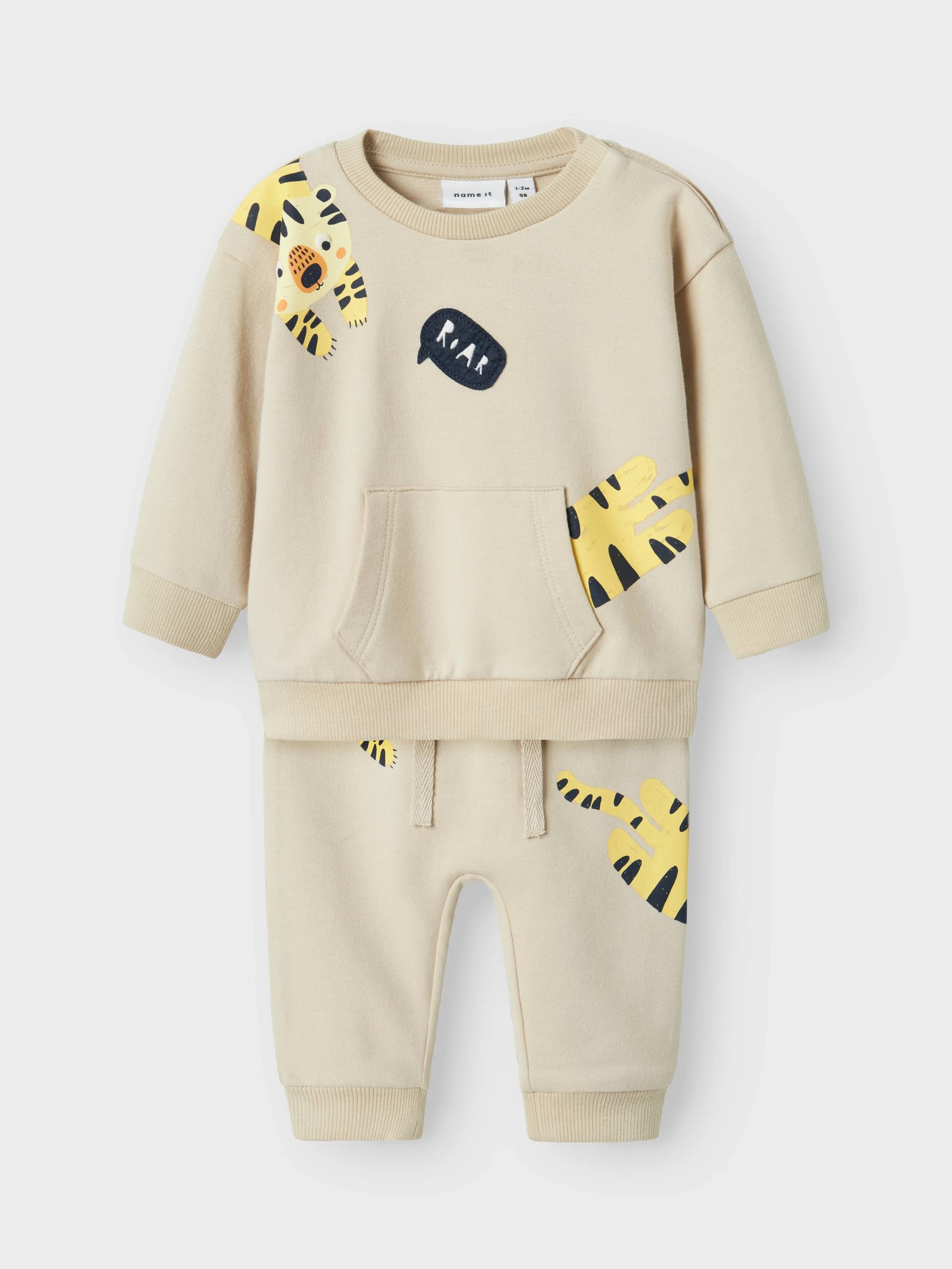 Name It Hausanzug »NBMHACK LS LIGHT SWEAT SET UNB«, (Set, 2 tlg.) von name it