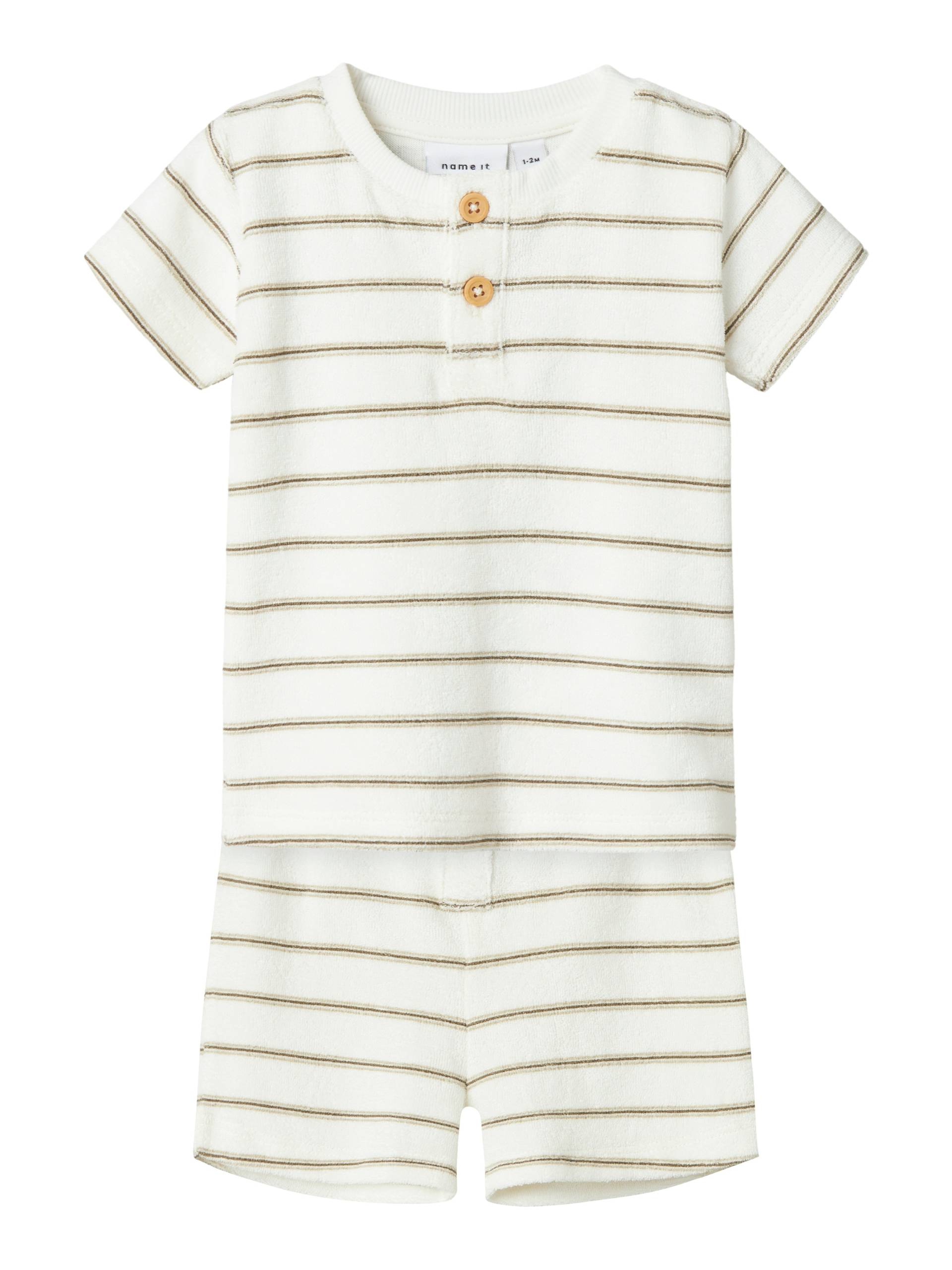 Name It Hausanzug »NBNOTERRY SS TOP SET«, (Set, 2 tlg.) von name it