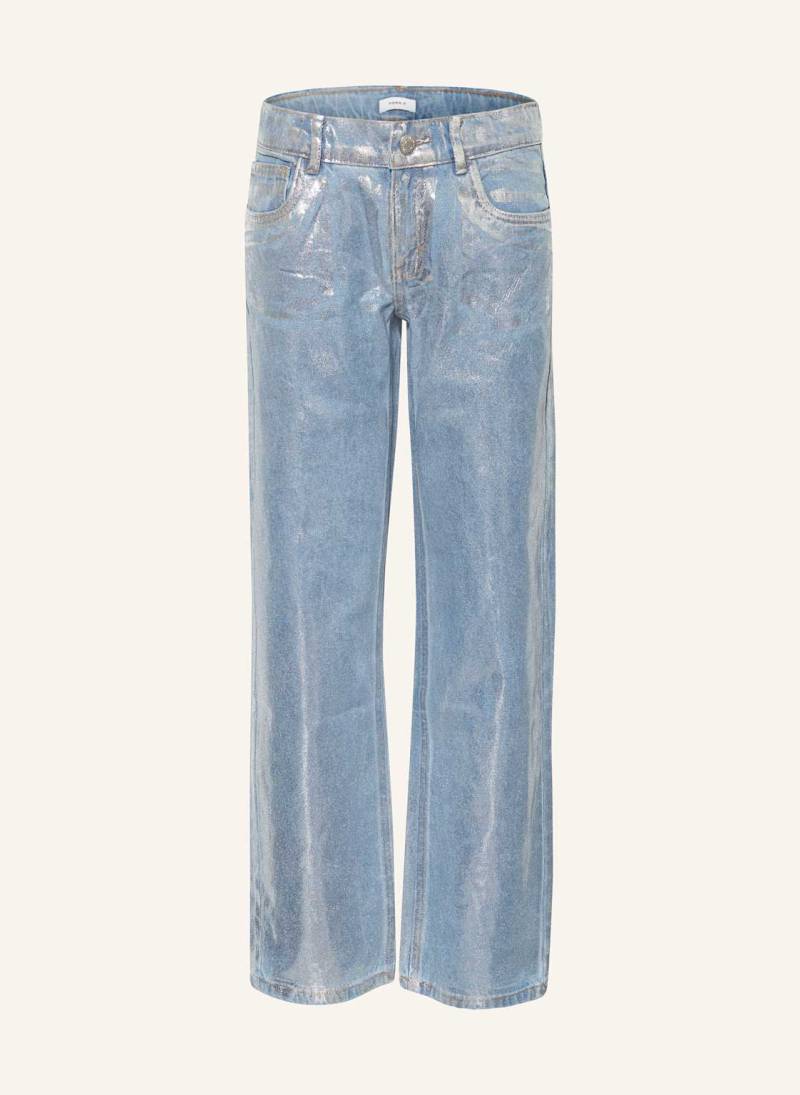 Name It Jeans Mit Glitzergarn blau von name it