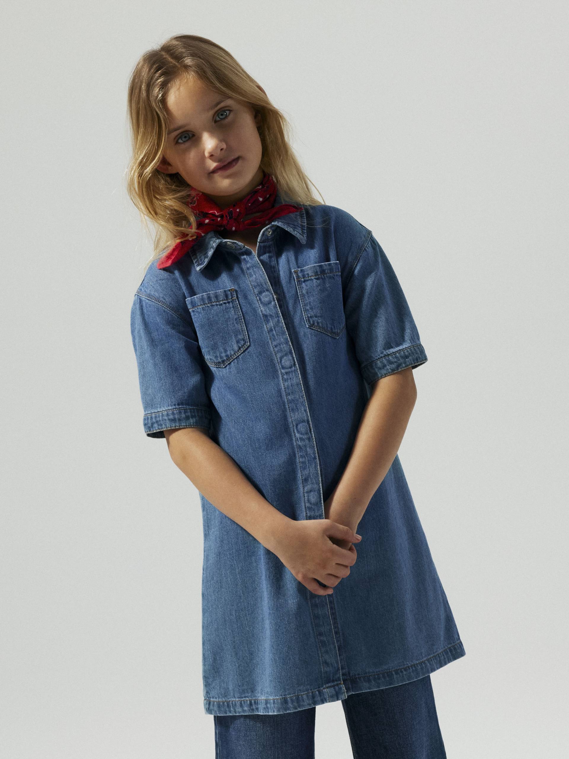 Name It Jeanskleid »NKFJANNET DNM DRESS 8157-OV D« Name It Jeanskleid »NKFJANNET DNM DRESS 8157-OV D« von name it