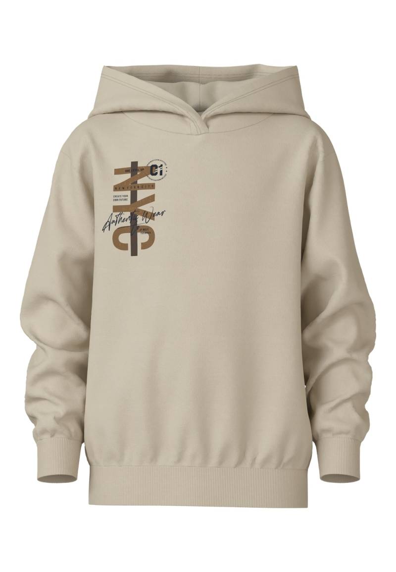 Name It Kapuzensweatshirt »NKMVUGO LS NREG SWEAT WH BRU« von name it