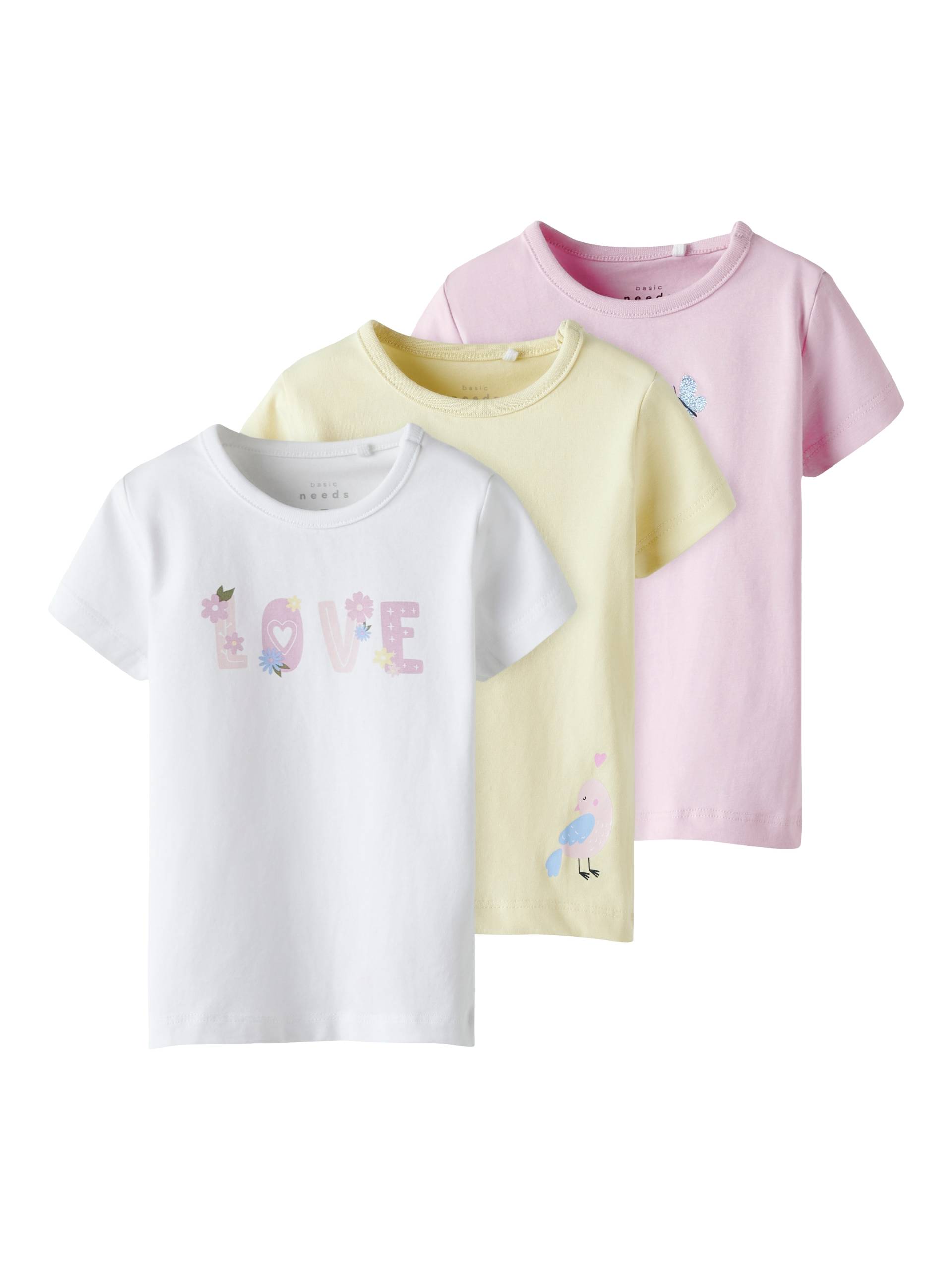 Name It Kurzarmshirt »NBFVUBIE 3P SS TOP BOX« Name It Kurzarmshirt »NBFVUBIE 3P SS TOP BOX« von name it