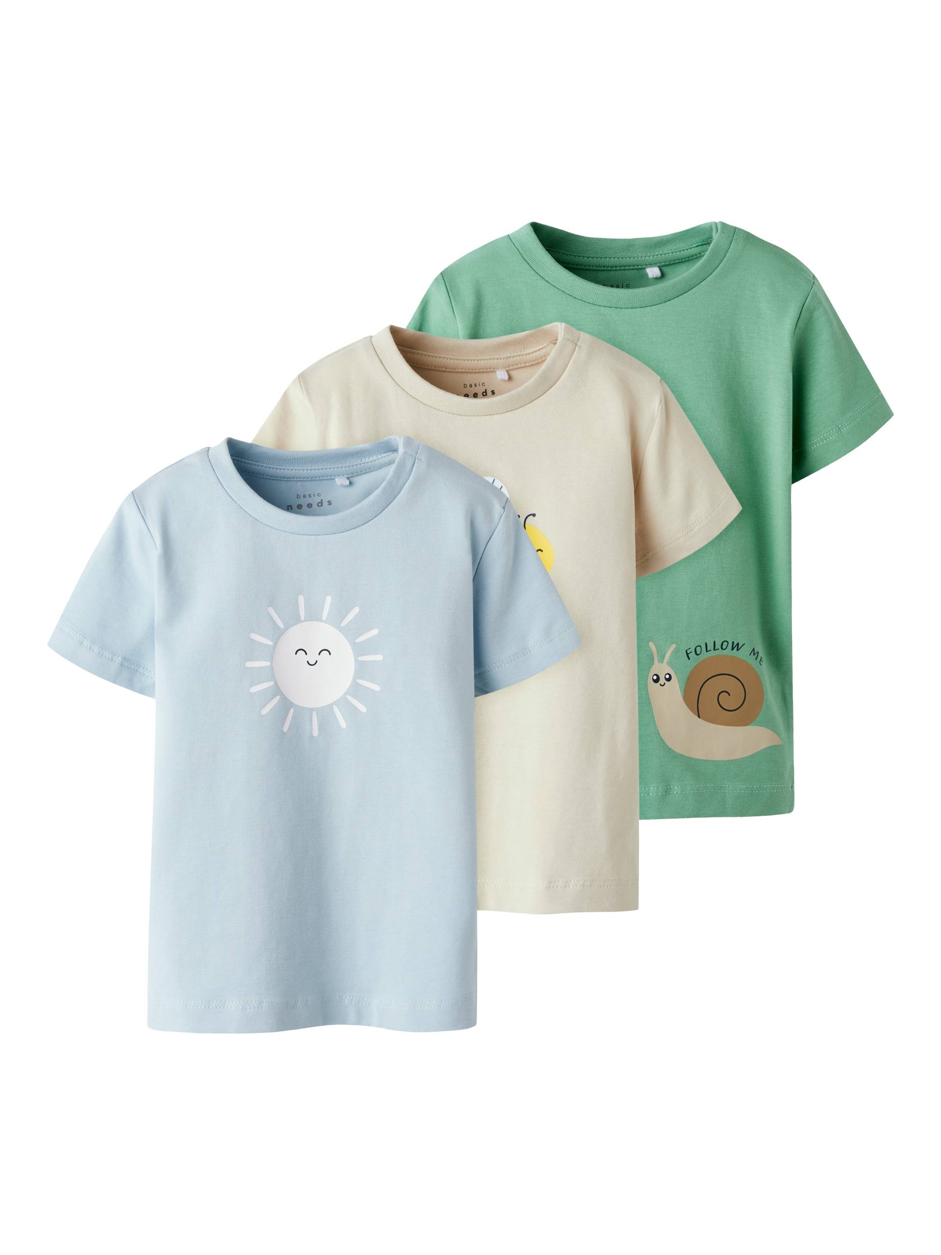 Name It Kurzarmshirt »NBMVACION 3P SS TOP BOX« Name It Kurzarmshirt »NBMVACION 3P SS TOP BOX« von name it