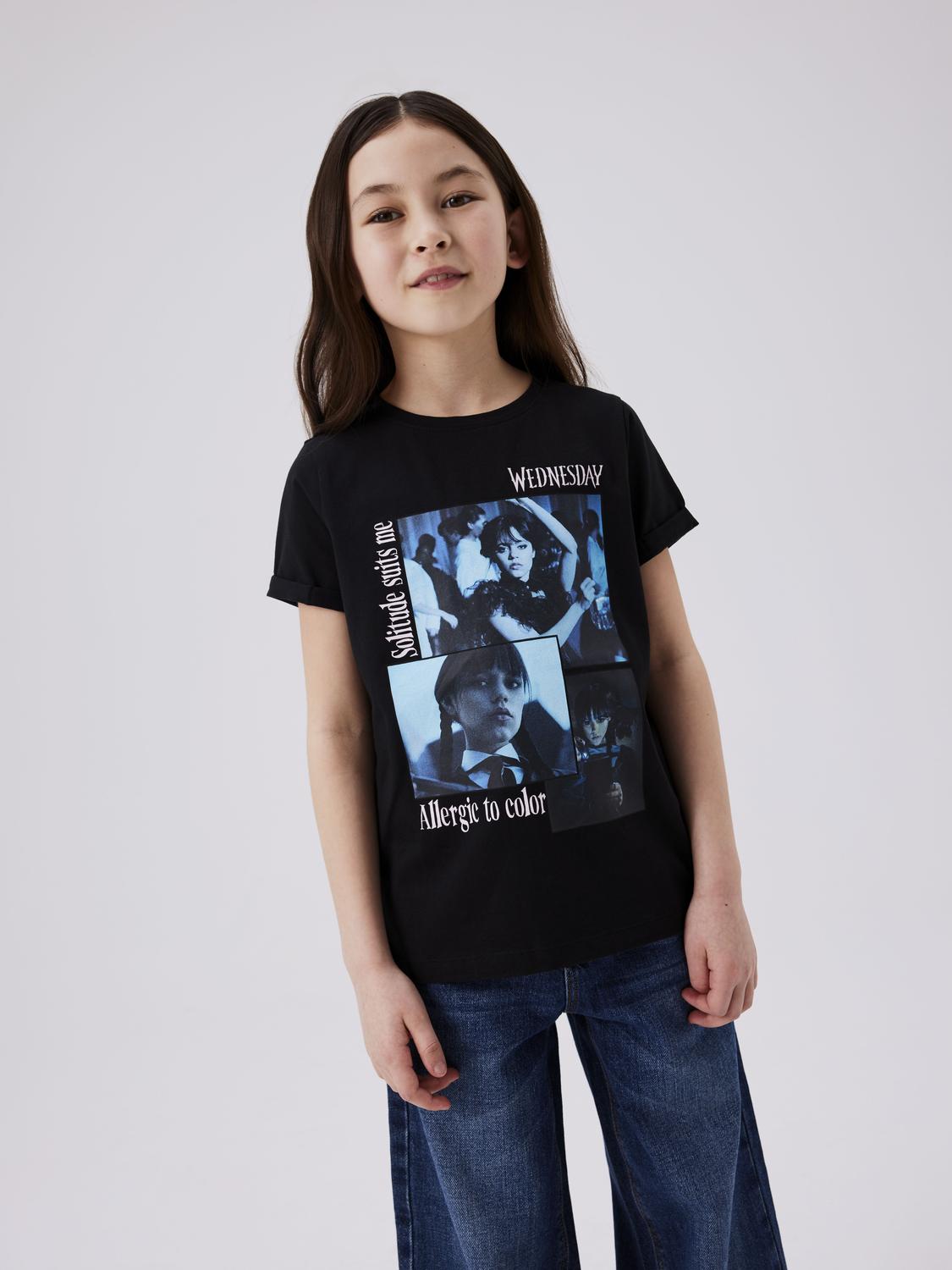 Name It Kurzarmshirt »NKFJAX WEDNESDAY SS TOP BOX NOOS SKY« Name It Kurzarmshirt »NKFJAX WEDNESDAY SS TOP BOX NOOS SKY« von name it