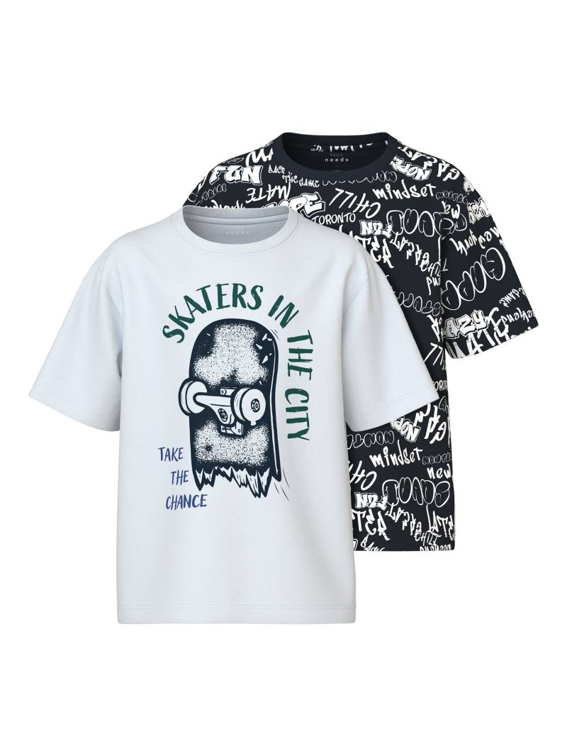 Name It Kurzarmshirt »NKMVELDO 2P SS NREG TOP«, (Packung, 2 tlg.) von name it
