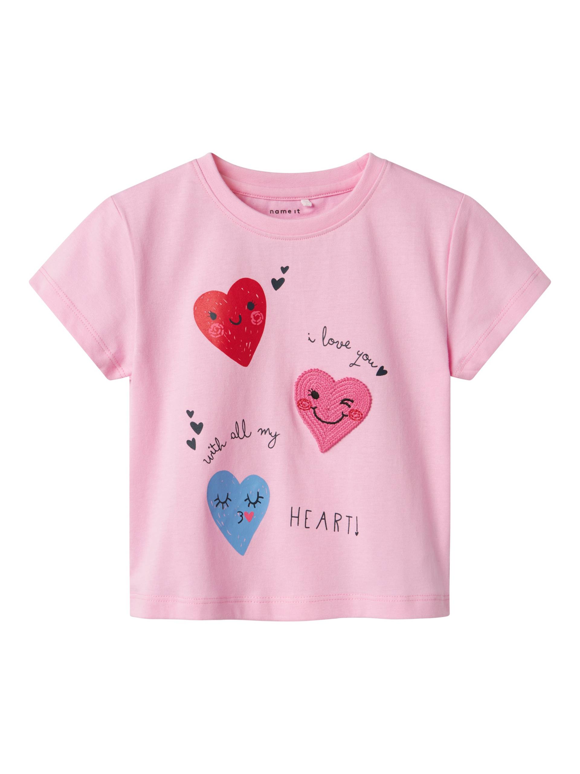 Name It Kurzarmshirt »NMFDITTO NREG SS TOP BOX« von name it