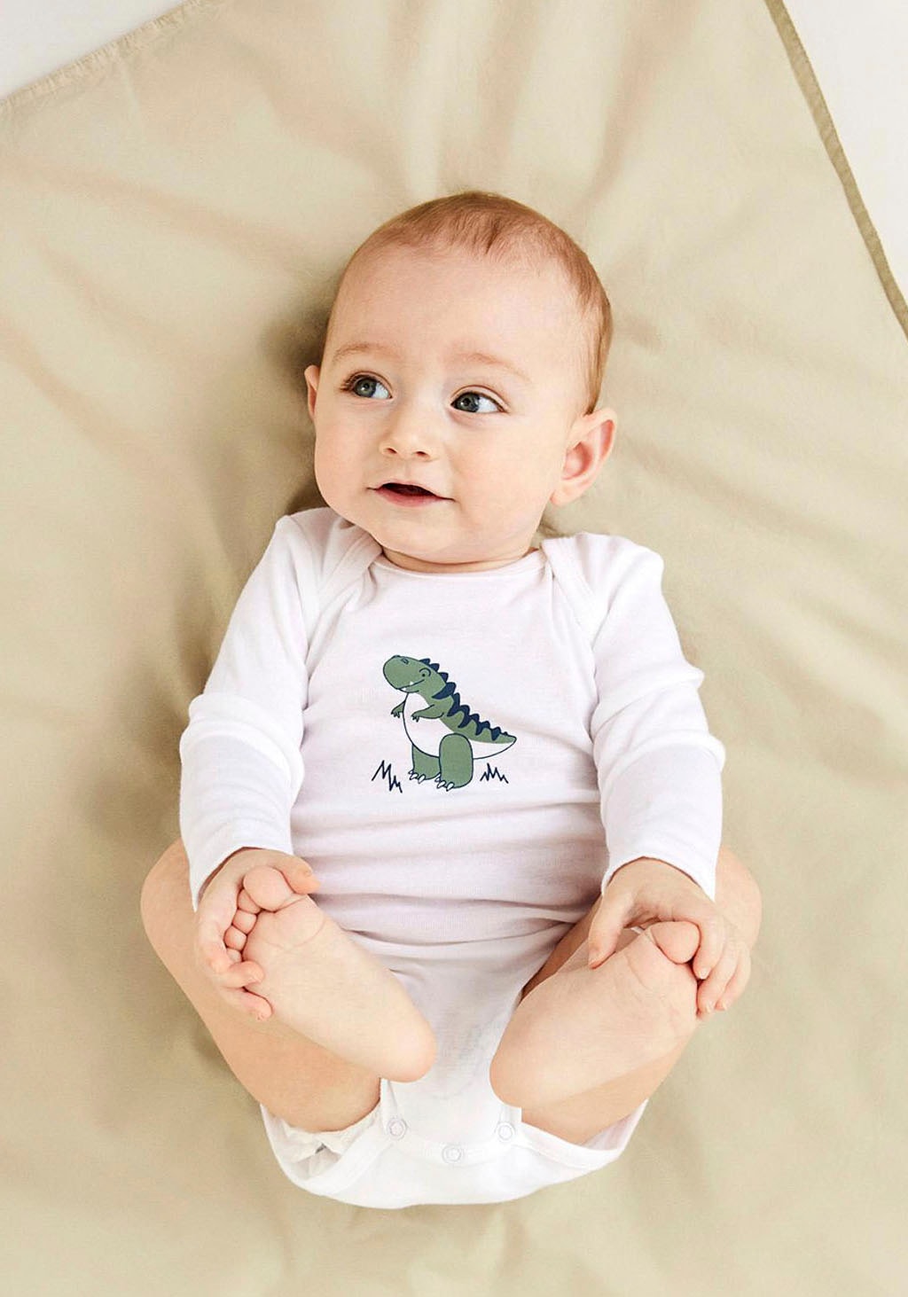 Name It Langarmbody »NBMBODY 3P LS LAUREL WREATH DINO« von name it