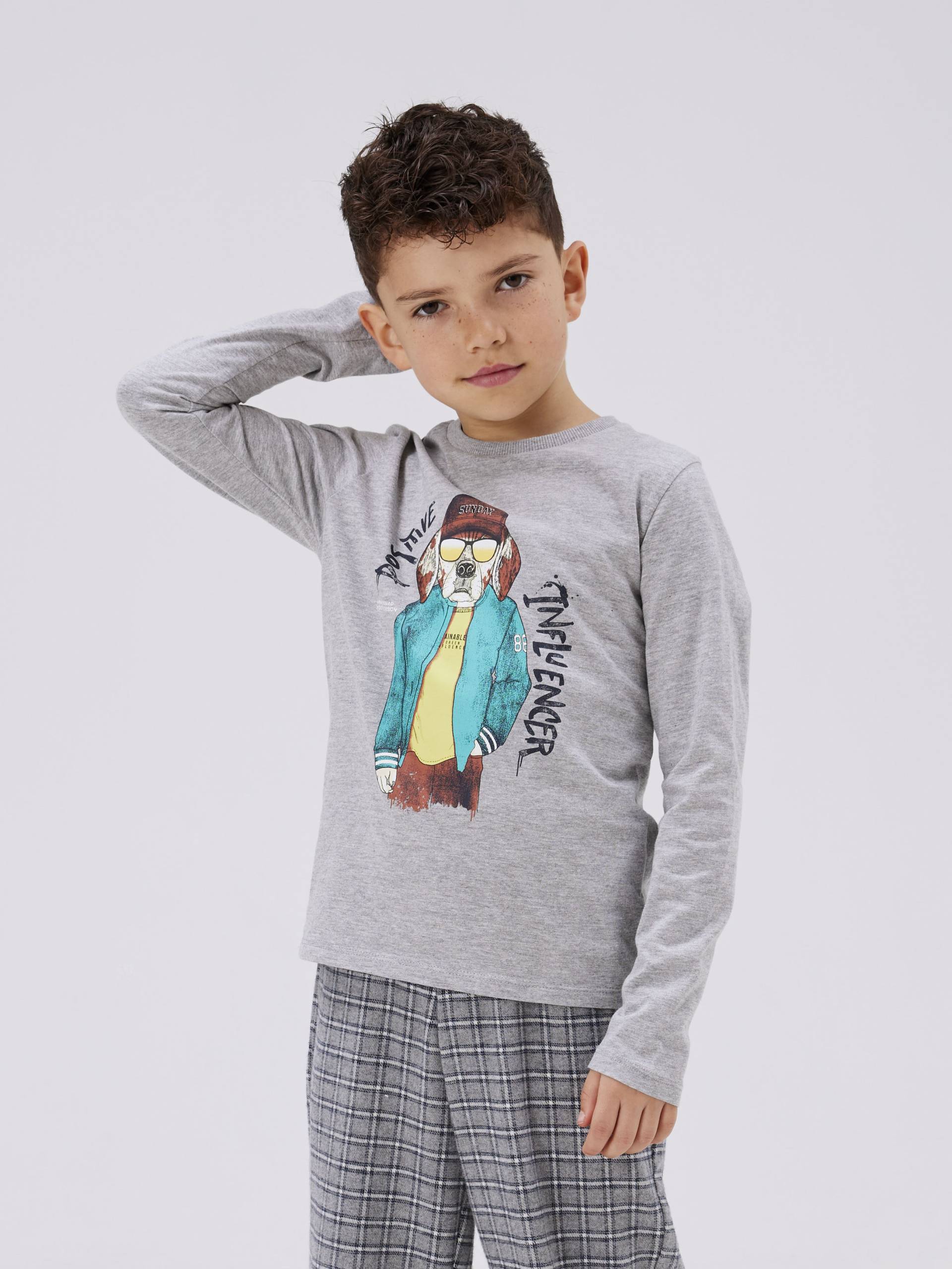 Name It Langarmshirt »NKMSEMONS LS NREG TOP« Name It Langarmshirt »NKMSEMONS LS NREG TOP« von name it