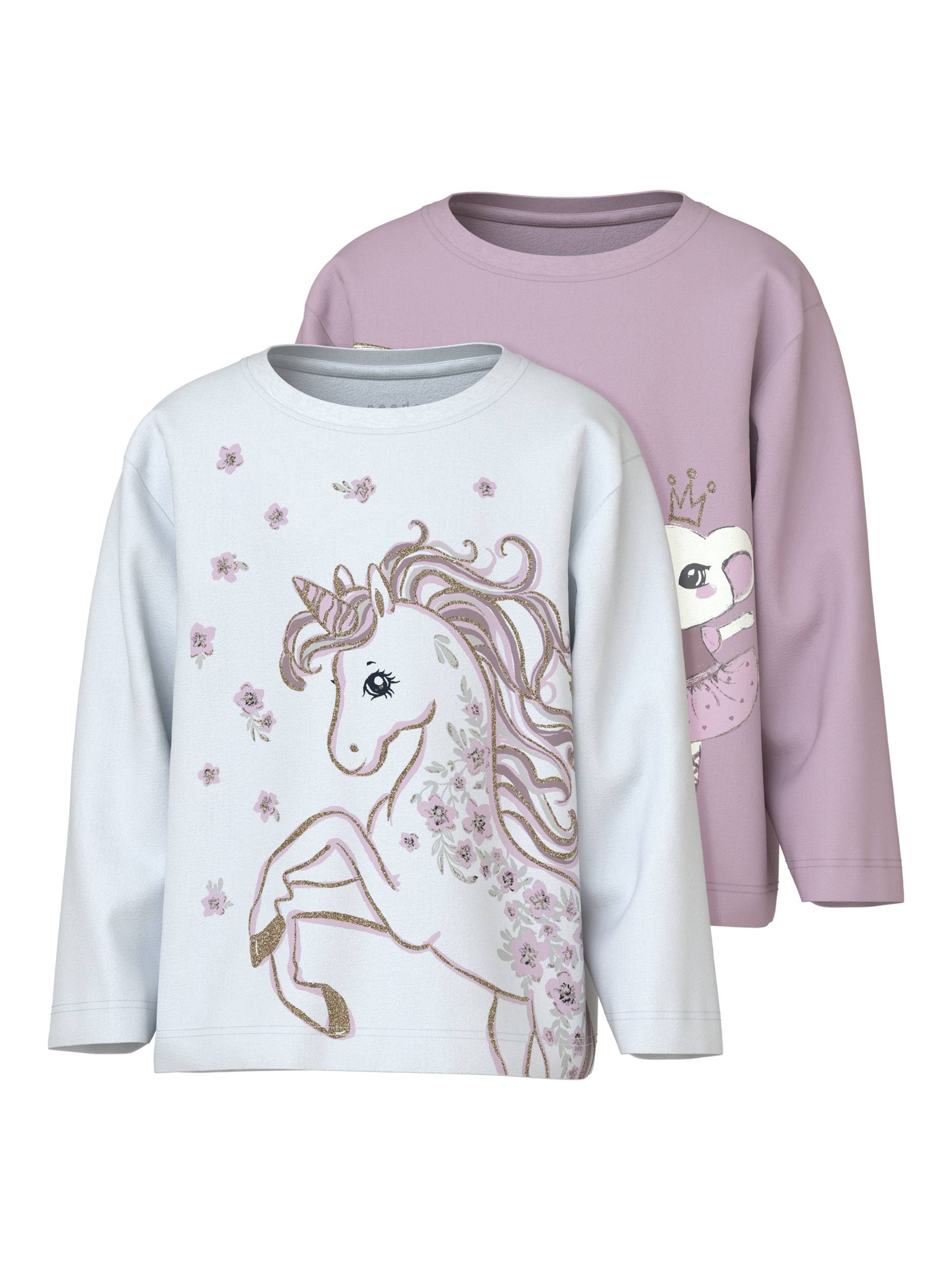 Name It Langarmshirt »NMFVALIANE 2P LS NREG TOP« Name It Langarmshirt »NMFVALIANE 2P LS NREG TOP« von name it