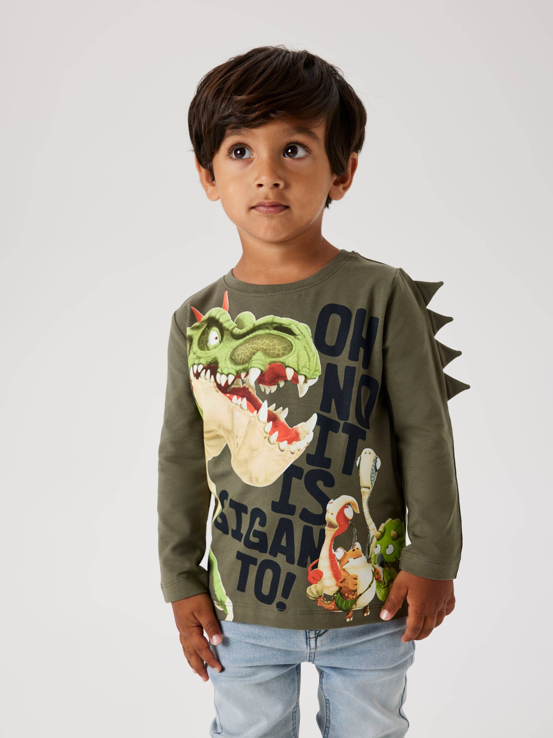Name It Langarmshirt »NMMDOVID GIGANTO NREG LS TOP NOOS VDE« Name It Langarmshirt »NMMDOVID GIGANTO NREG LS TOP NOOS VDE« von name it