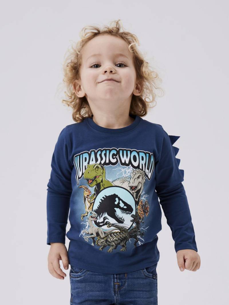 Name It Langarmshirt »NMMJOLLY JURASSIC LS TOP NOOS SKY« von name it