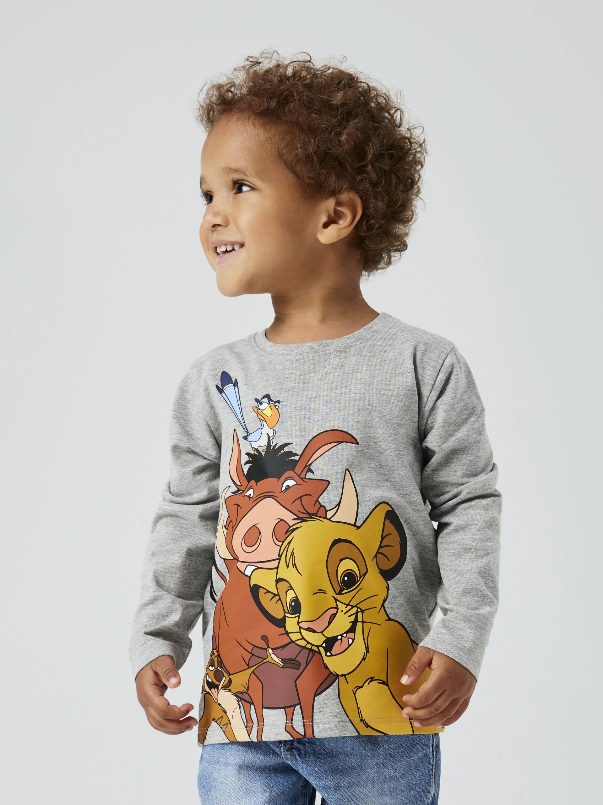 Name It Langarmshirt »NMMJOOST LIONKING LS TOP WDI« von name it