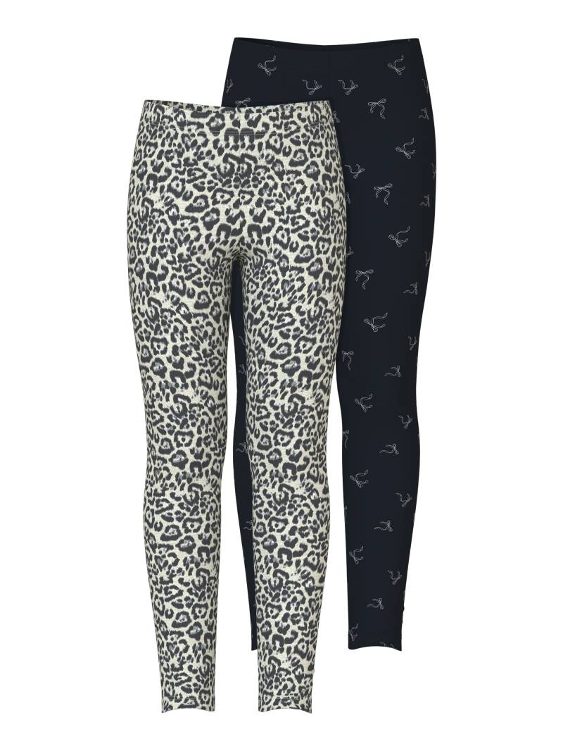 Name It Leggings »NKFVIVIAN 2P AOP LEGGING«, (Packung, 2 tlg.) von name it