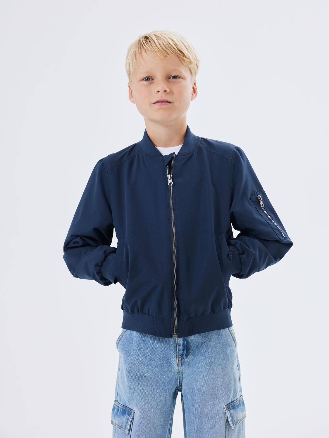 Name It Outdoorjacke »NKNMONSTER BOMBER JACKET NOOS« Name It Outdoorjacke »NKNMONSTER BOMBER JACKET NOOS« von name it