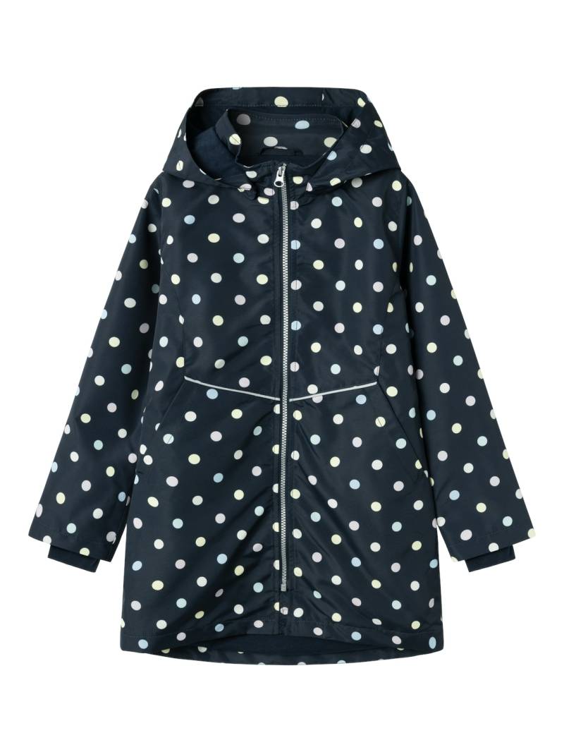 Name It Regenjacke »NKFMAXI JACKET LONG DOT« von name it