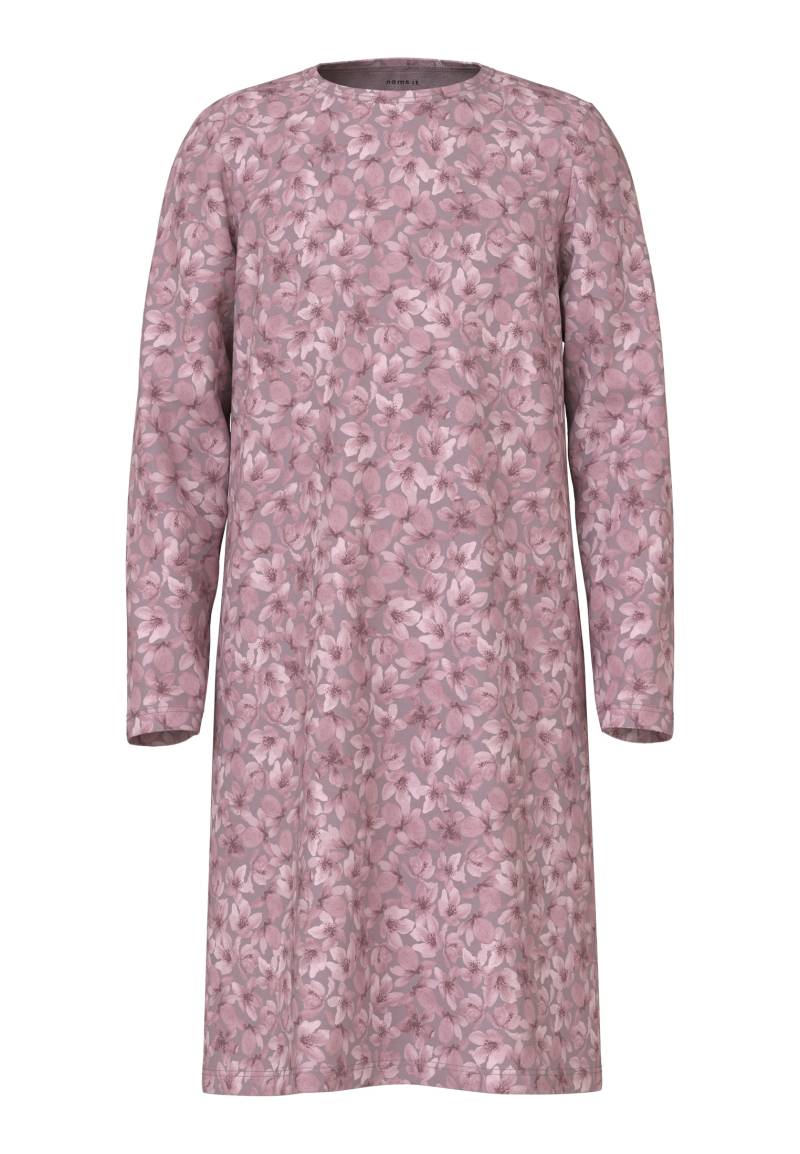 Name It Schlafanzug »NKFNIGHTGOWN LS MAUVE FLOWER NOOS« von name it