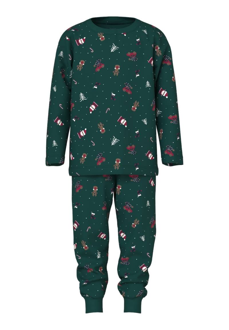 Name It Schlafanzug »NMNVISMAS LS NIGHTSET«, (Set, 2 tlg.) von name it