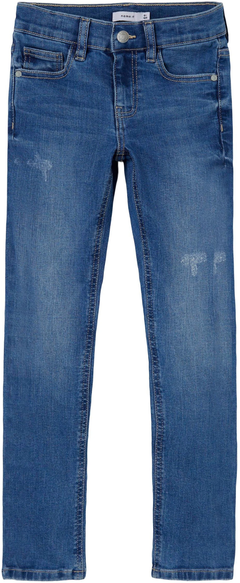 Name It Slim-fit-Jeans »NKFSALLI SLIM JEANS 1114-MT NOOS«, mit Destroyed Effekt von name it