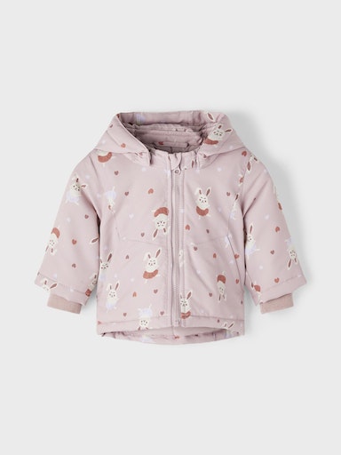 Name It Steppjacke »NBFMAXI JACKET RABBIT«, mit Kapuze von name it