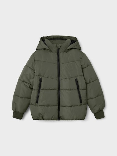 Name It Steppjacke »NKMMUSIC PUFFER JACKET TB«, mit Kapuze von name it