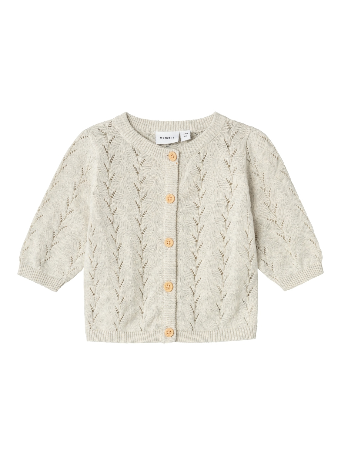 Name It Strickjacke »NMFBANNI LS KNIT CARD NOOS« von name it