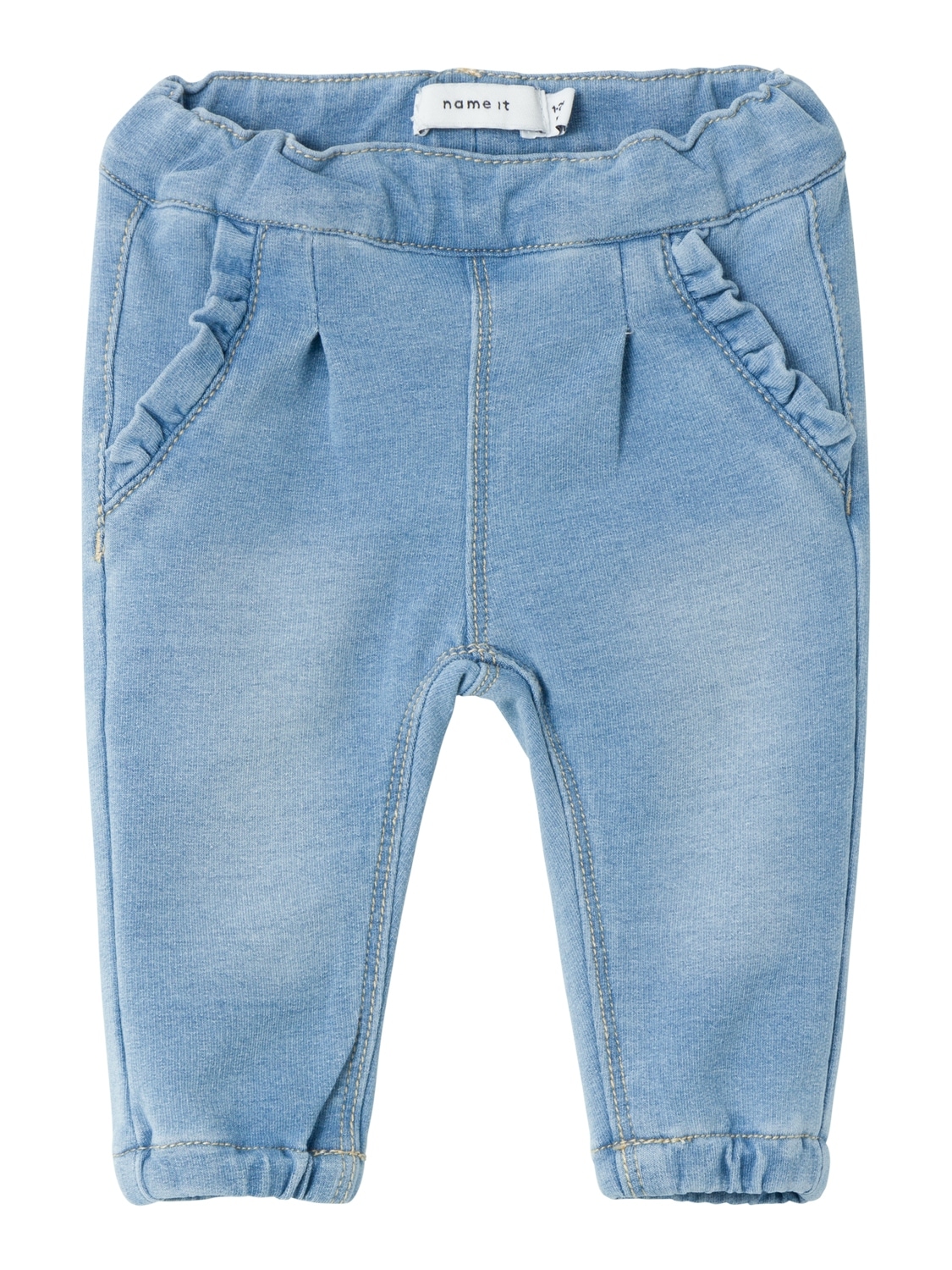 Name It Sweatjeans »NBFBELLA ROUND JEANS 6101-TR NOOS«, mit coolen Abriebeffekten Name It Sweatjeans »NBFBELLA ROUND JEANS 6101-TR NOOS«, mit coolen Abriebeffekten von name it