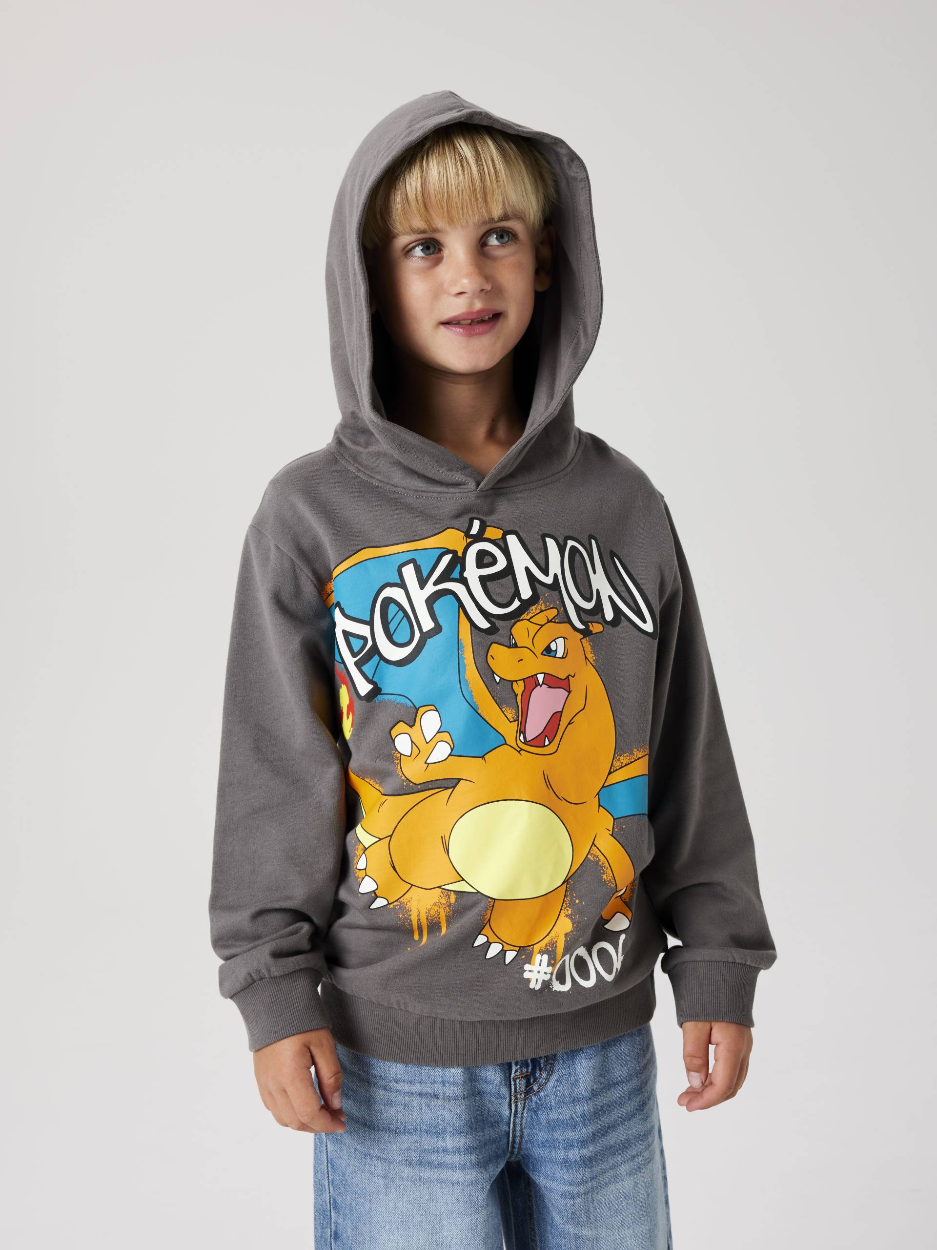 Name It Sweatshirt »NKMONDIE POKEMON NREG SWEAT WH BRU SKY« von name it