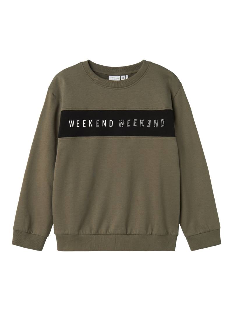 Name It Sweatshirt »NKMVANCE LS NREG SWEAT BRU« von name it