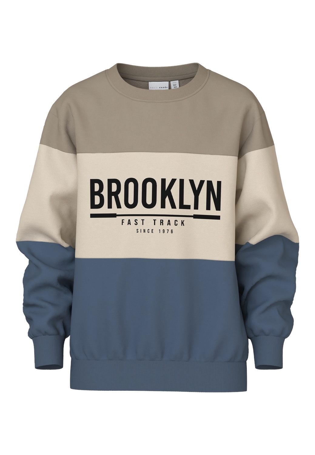 Name It Sweatshirt »NKMVEMIL LS NREG SWEAT BRU« von name it