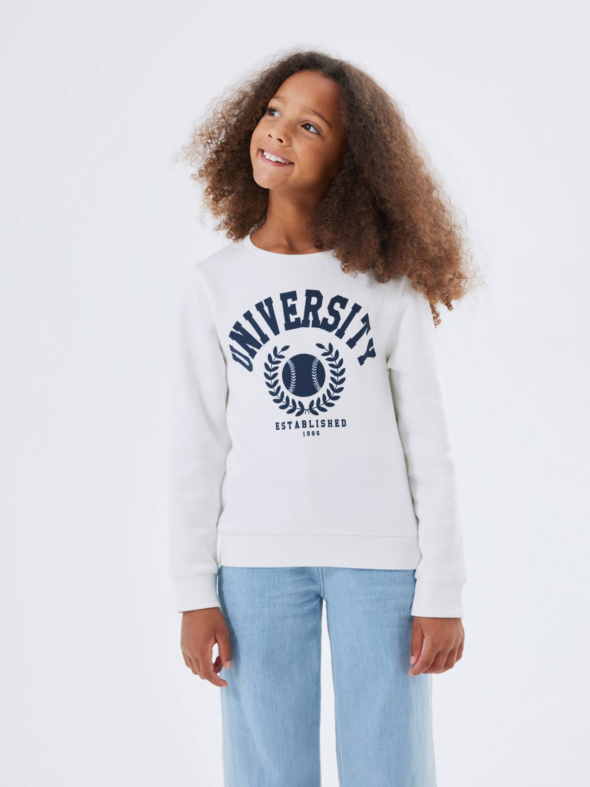 Name It Sweatshirt »NKNTILLE LS SWEAT BRU NOOS« Name It Sweatshirt »NKNTILLE LS SWEAT BRU NOOS« von name it