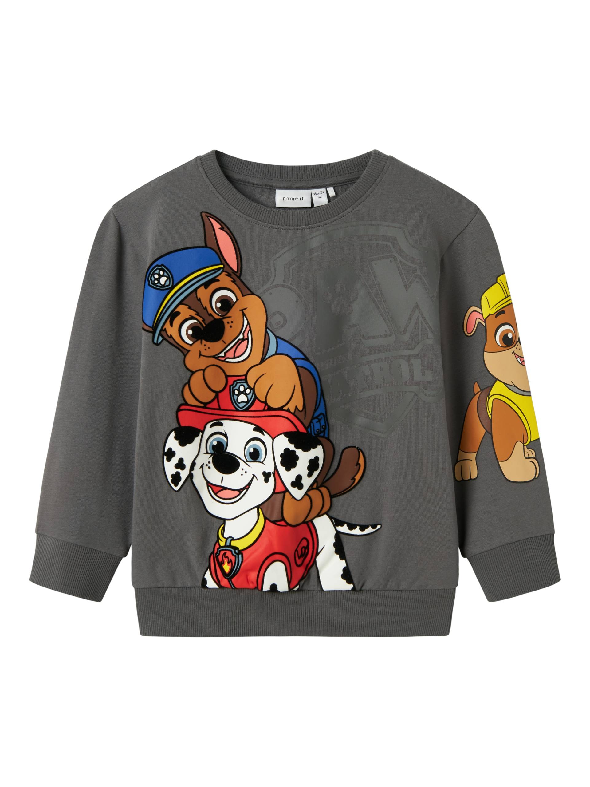 Name It Sweatshirt »NMMJONCE PAW NREG SWEAT UNB CPLG« von name it