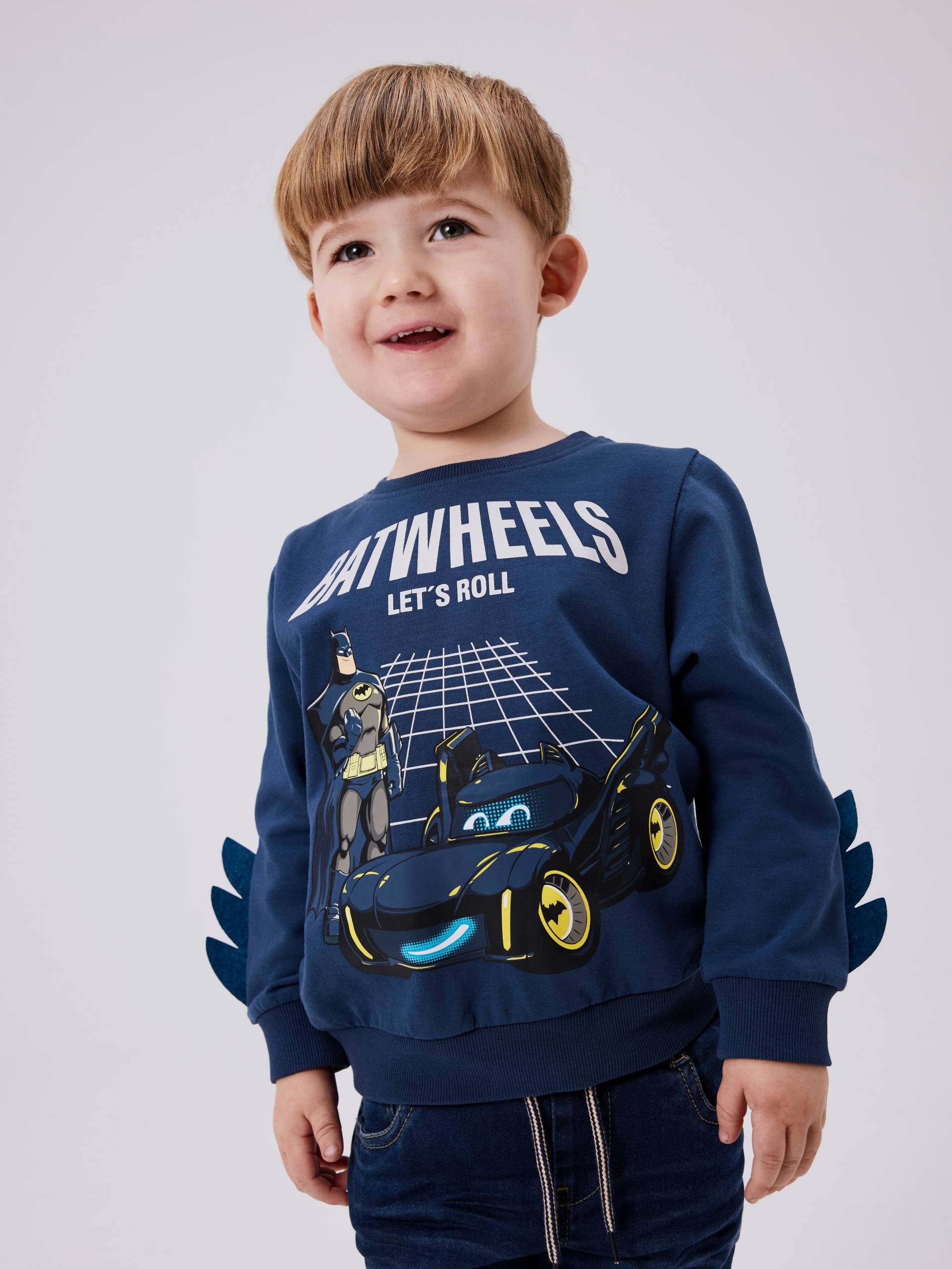 Name It Sweatshirt »NMMJUICE BATWHEELS SWEAT BRU NOOS WAB« Name It Sweatshirt »NMMJUICE BATWHEELS SWEAT BRU NOOS WAB« von name it