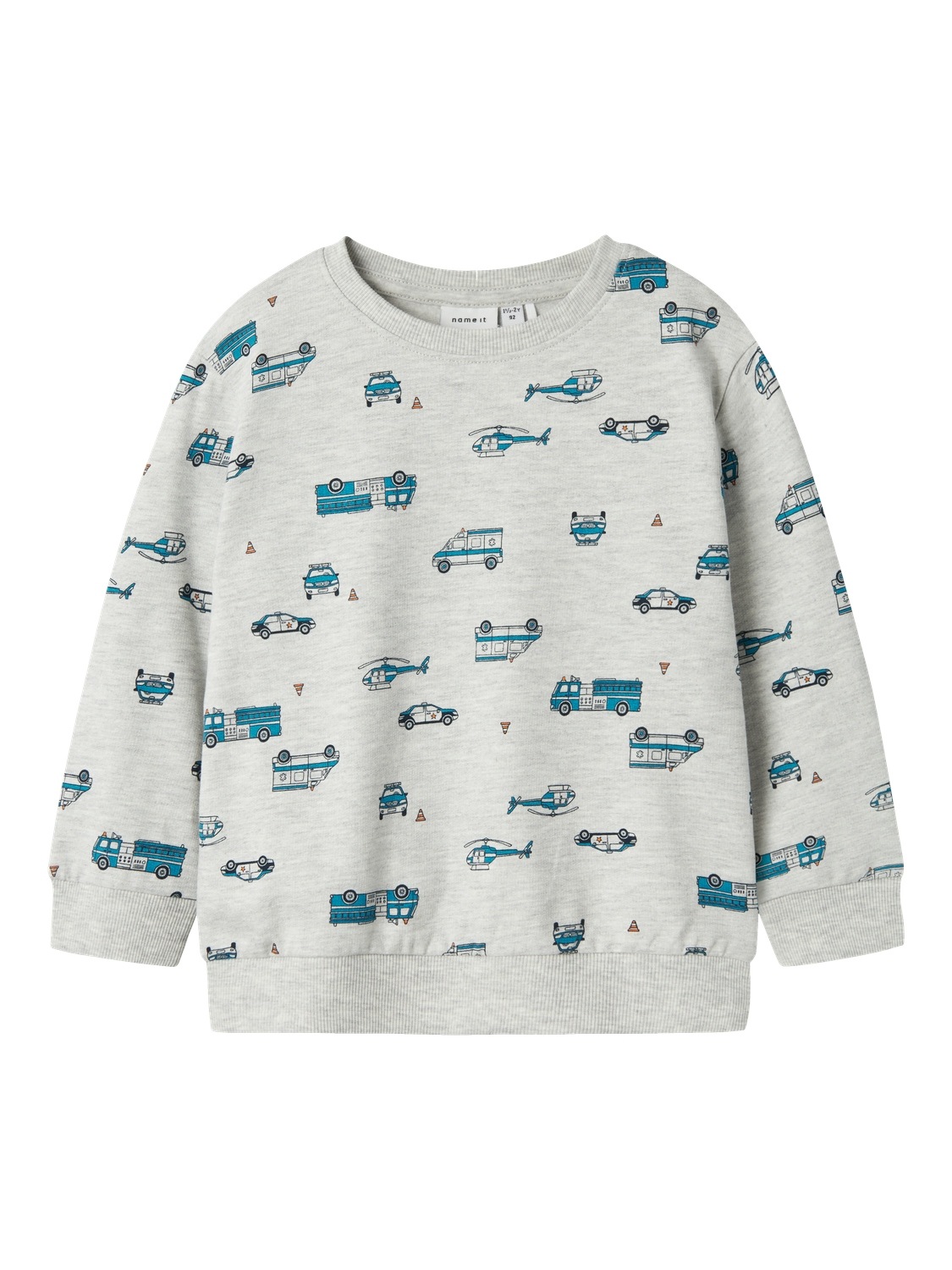 Name It Sweatshirt »NMMTROY LS NREG SWE BRU PB« Name It Sweatshirt »NMMTROY LS NREG SWE BRU PB« von name it