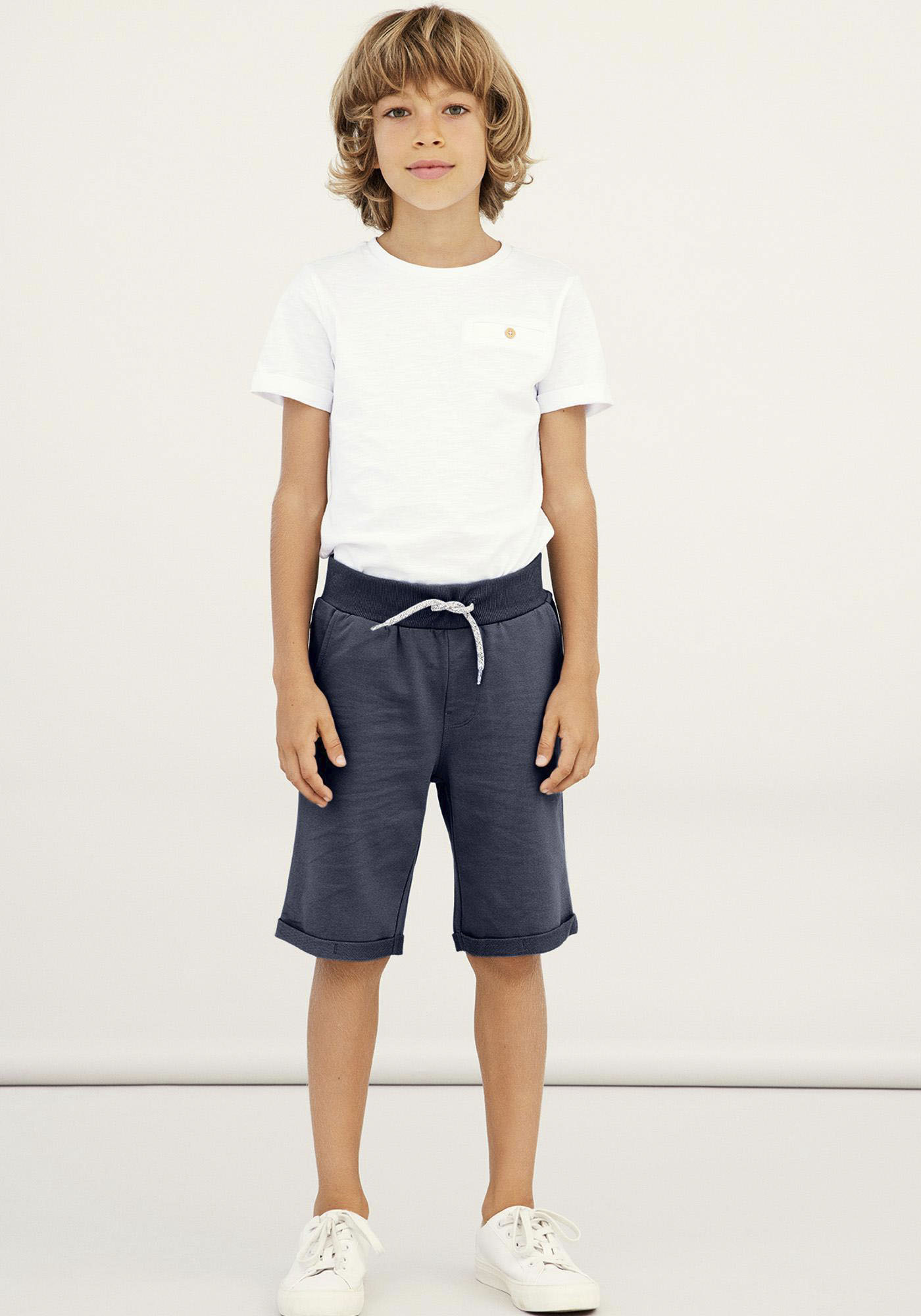 Name It Sweatshorts »NKMVERMO LONG SWE SHORTS UNB F NOOS« von name it