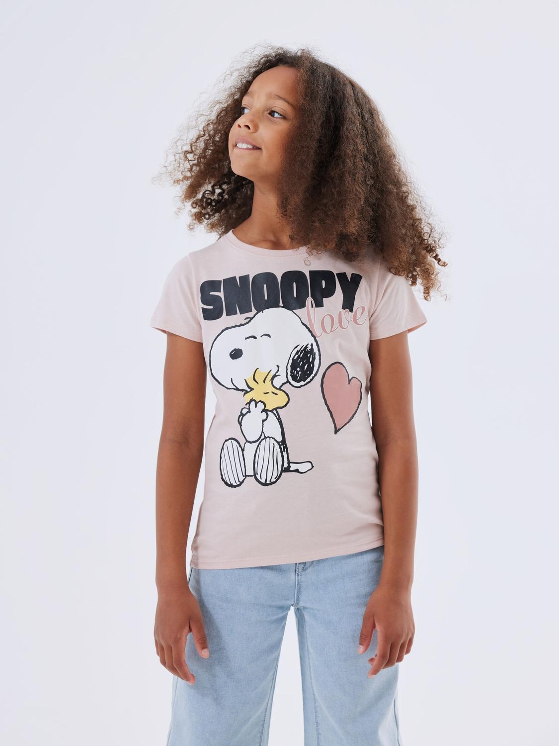 Name It T-Shirt »NKFNANNI SNOOPY SS TOP NOOS VDE« von name it