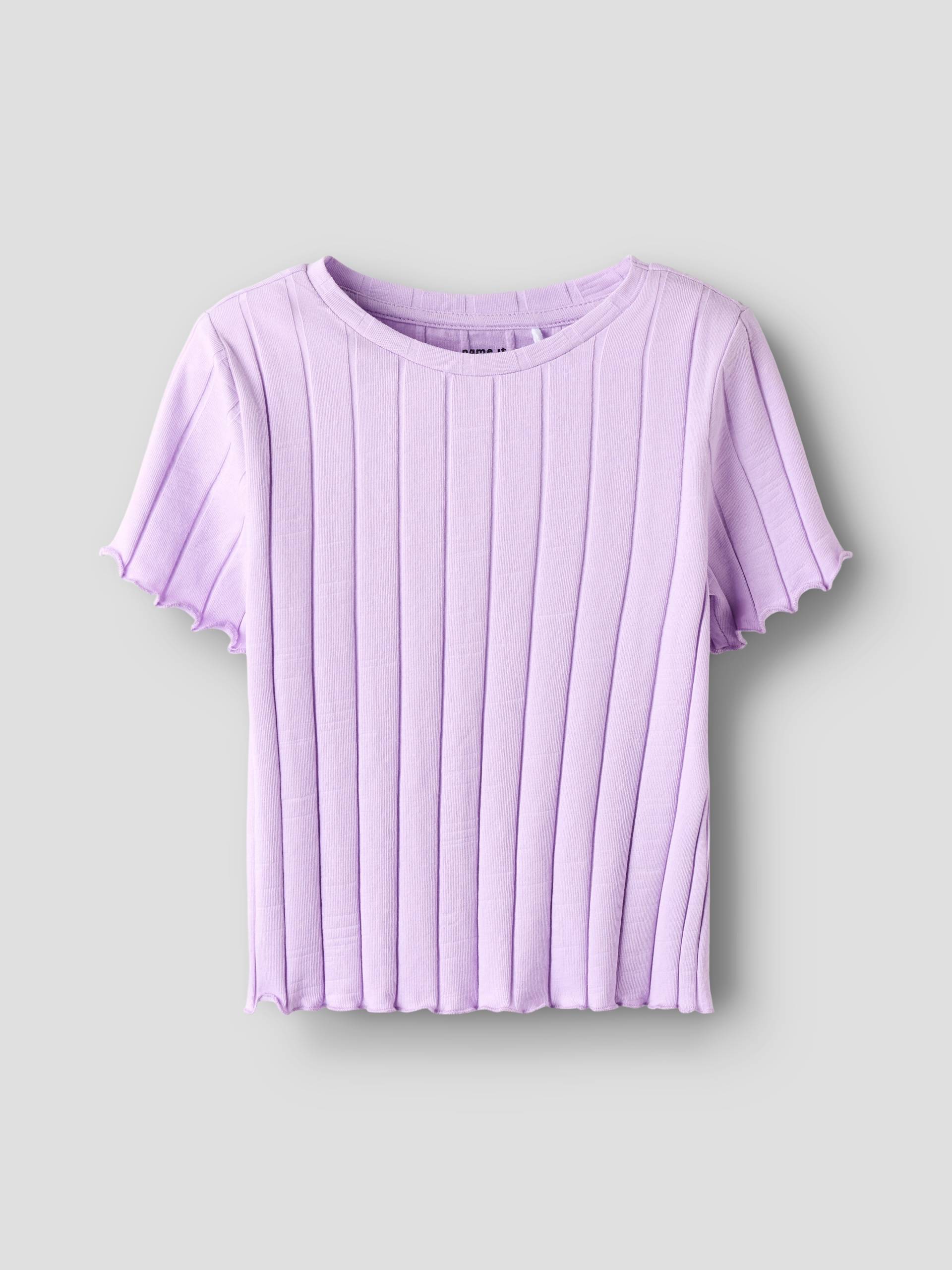 Name It T-Shirt »NKFNORALINA SS CROP TOP NOOS« von name it